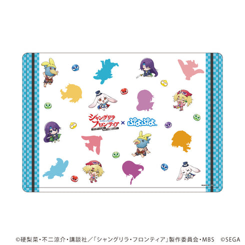 『シャングリラ・フロンティア×ぷよぷよ』キャラクリアケース01/集合デザイン(ミニキャライラスト)